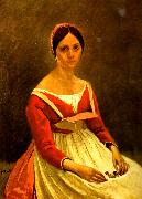 camille corot portratt av madame legois oil painting artist
